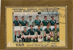 Stamps Yemen -  Equipo de Mexico