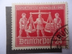 Stamps Germany -  Feria de Exposición en la Ciudad de Hannover