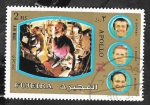 Stamps : Asia : United_Arab_Emirates :  Fujeira - Apollo 14, Astronautas: Shepard, Roosa y Mitchell