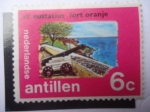 Stamps America - Netherlands Antilles -  Fuerte Orange - Isla de San Eustaquio (Ant. N)
