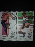 Stamps United States -  Olympiada