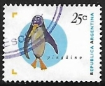 Stamps Argentina -  Pinguino 