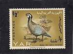 Stamps Yemen -  Aves