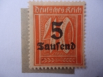 Stamps Germany -  Inflación - Números.