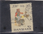 Stamps : Europe : Denmark :  VENDEDORA AMBULANTE 