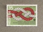 Stamps Switzerland -  Socorro suizo a los trabajadores