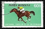 Stamps Romania -  Horse galloping