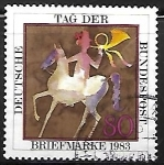 Stamps Germany -  Dia del sello 1983