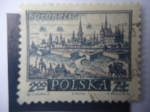 Stamps Poland -  Kolobrzeg - Ciudad Medioval Amurallada - Pueblo de Histroria.