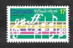 Stamps Canada -  736 - Centº del himno 