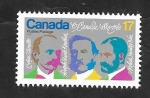 Stamps Canada -  737 - Centº del himno 