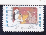 Stamps France -  personaje 