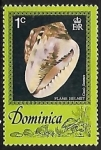 Stamps : America : Dominica :  Flame Helmetl 