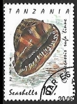 Stamps Tanzania -  Giant Spider Conch