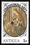 Stamps Antigua and Barbuda -  Navidad 1977
