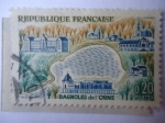 Stamps France -  Balneario de Bagnoles-de-L'Orne . Turismo