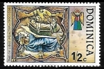 Stamps : America : Dominica :  Navidad 1980