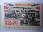 Sellos de Europa - Francia -  Victoria del Marne (Primera Guerra Mundial) 50° Aniversario 1914-1964