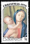 Stamps Dominica -  Navidad 1976