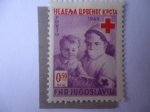 Stamps Yugoslavia -  Semana de la Cruz Roja - Sello de Caridad