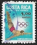 Sellos del Mundo : America : Costa_Rica : Juegos Olímpicos  de Mexico'68