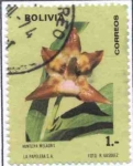 Stamps Bolivia -  Flora boliviana - Orquideas