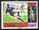 Stamps United Arab Emirates -  Mexico 1970