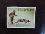 Stamps San Marino -  Caza