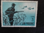 Stamps San Marino -  Caza