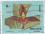 Stamps Bolivia -  Flora boliviana - Orquideas