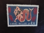 Stamps Greece -  Mythologia