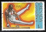 Stamps : America : Grenada :  Pommel Horse