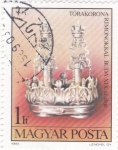 Stamps Hungary -  CORONA