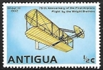 Stamps : America : Antigua_and_Barbuda :  Glider III (1902)