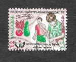 Stamps Bangladesh -  484 - Día Nacional de la Diabétes