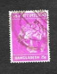 Sellos de Asia - Bangladesh -  47 - Tigre