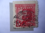 Stamps Uruguay -  josé Pedro Varela (1845-1879) Escritor y político.