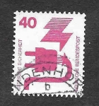 Stamps : Europe : Germany :  1079 - Enchufe defectuoso