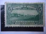Stamps : America : Honduras :  Vista del Palacio Tegucigalpa (1931-1934)