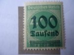 Stamps Germany -  Inflación - Cifras
