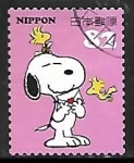 Stamps Japan -  Snoopy