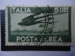 Stamps Italy -  Vuelos de golondrinas