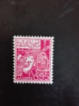 Stamps Algeria -  Trabajo