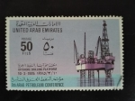 Sellos de Asia - Emiratos �rabes Unidos -  Petrolifera