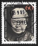 Stamps Germany -  Marie von Ebner- Eschenbach