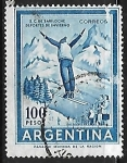 Stamps Argentina -  Bariloche deportes de invierno