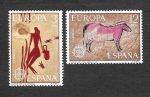 Stamps Spain -  Edf 2259-2260 - EUROPA CEPT