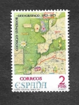 Stamps : Europe : Spain :  Edf 2172 - L Aniversario del Consejo Superior Geográfico