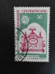 Stamps Africa - Central African Republic -  Comunicacion