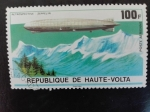 Stamps Burkina Faso -  Zeppelin